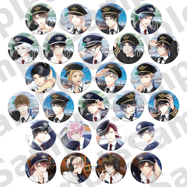 販売終了】スタンドマイヒーローズ トレーディング缶バッジ「STAR☆MY