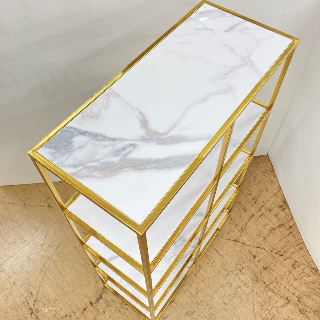 中古美品 大理石調がおしゃれ Francfranc フランフラン レーヌ