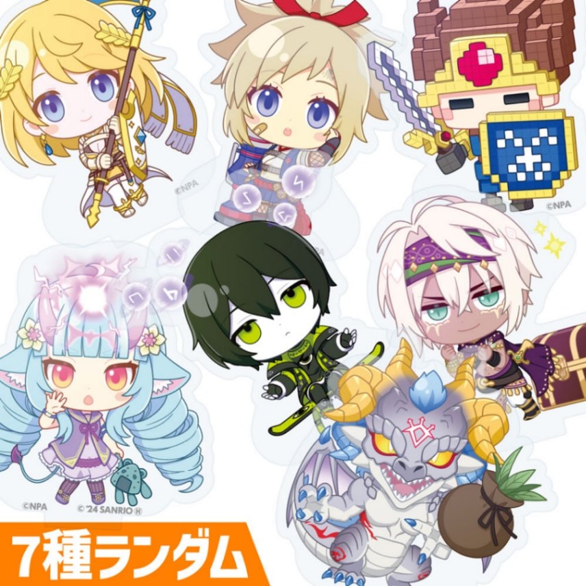 ミニアクリルスタンド（ver.ホーム-F）7種ランダム | old,雑貨