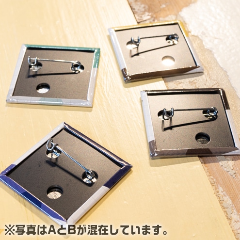 スクエア缶バッジ A (ランダム全11種) | 販売終了品 | #コンパスマート