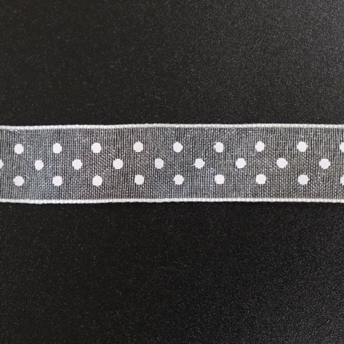 シェアドット オーガンジーリボン 13mm幅（50cm単位） | 手芸センター