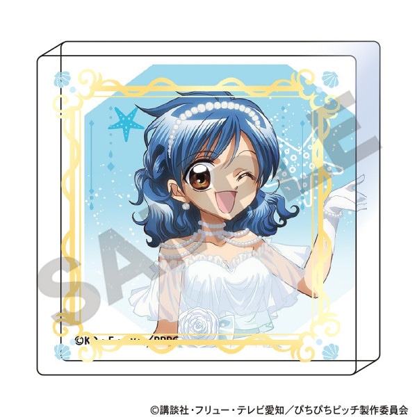 ぴちぴちピッチ アート缶バッジ＿宝生 波音/パールドレス