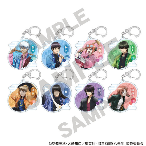 3年Z組銀八先生 アート缶バッジ＿土方 十四郎/文化祭準備