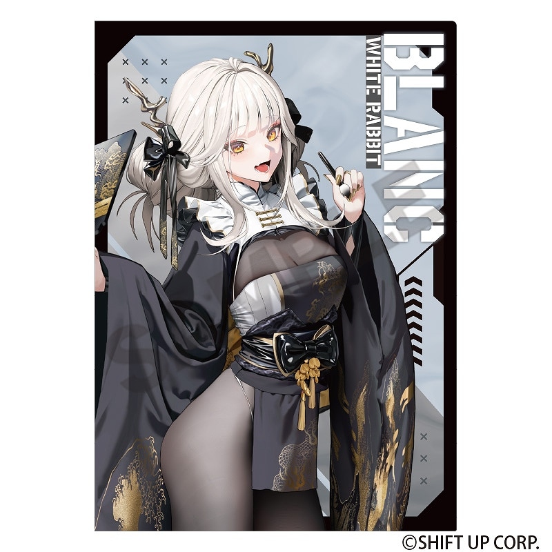 勝利の女神:NIKKE シングルクリアファイル＿ブラン:ホワイトラビット