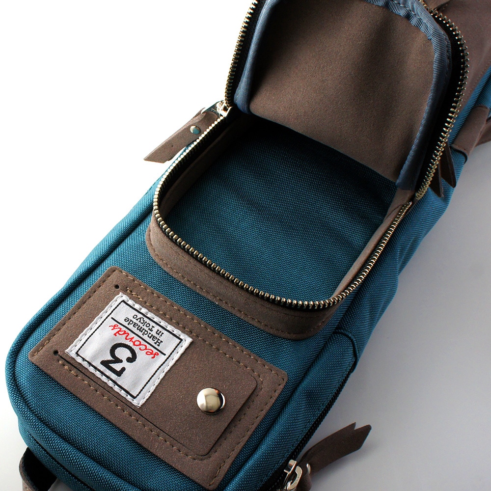 スリーセカンズ ケース スティールブルー 2B4S (バット2本シャフト4本収納)