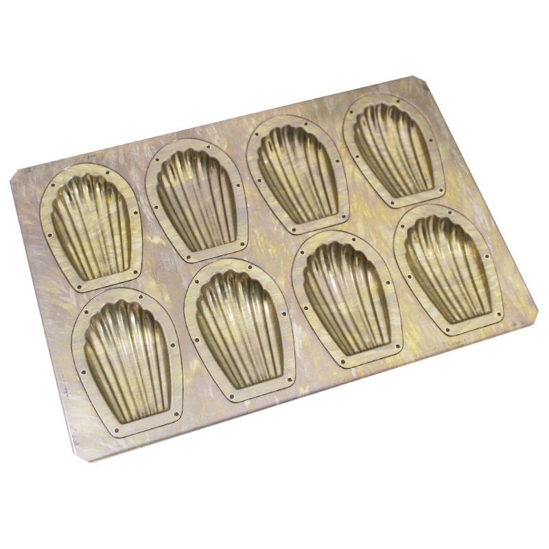 CHIYODA マドレーヌ型 8ヶ付 | 製菓材料の通販ならdanno flour & sugar