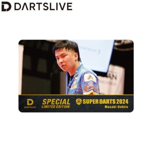 DARTSLIVE Japan 2024 特別カード アクセサリ > ダーツライブカード > SUPER DARTS 2024 × DARTSLIVE