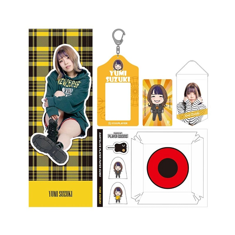 ダーツプレイヤーグッズカード ダーツライブ プレイヤーグッズ2024 PLAYERセット 坂口優希恵選手