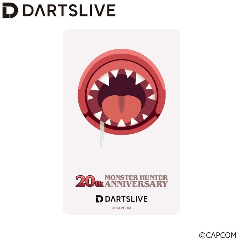 ダーツライブカード モンハン 20周年記念 DARTSLIVE アクセサリ > ダーツライブカード > MONSTER HUNTER 20th ANNIVERSARY