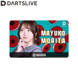 ダーツ祭り　林桃加　 DARTSLIVE PLAYER GOODS レイジー ダーツライブ プレイヤーグッズ2024 林桃加選手｜ダーツライブカード