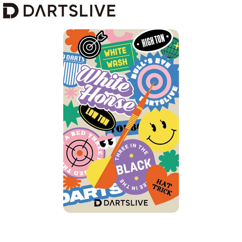 DARTSLIVE ダーツライブ　カード　未使用　レア　廃盤 DARTSLIVE(ダーツライブ)カード レア 第6弾 花札シリーズまとめて5枚
