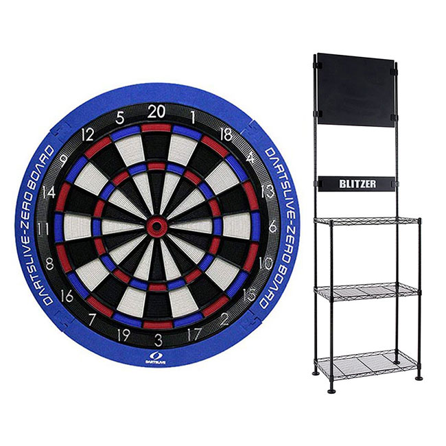 DARTSLIVE 200s ダーツ台セット ソフトダーツボード＆スタンドセット】DARTSLIVE-200S／RAYスタンド(家