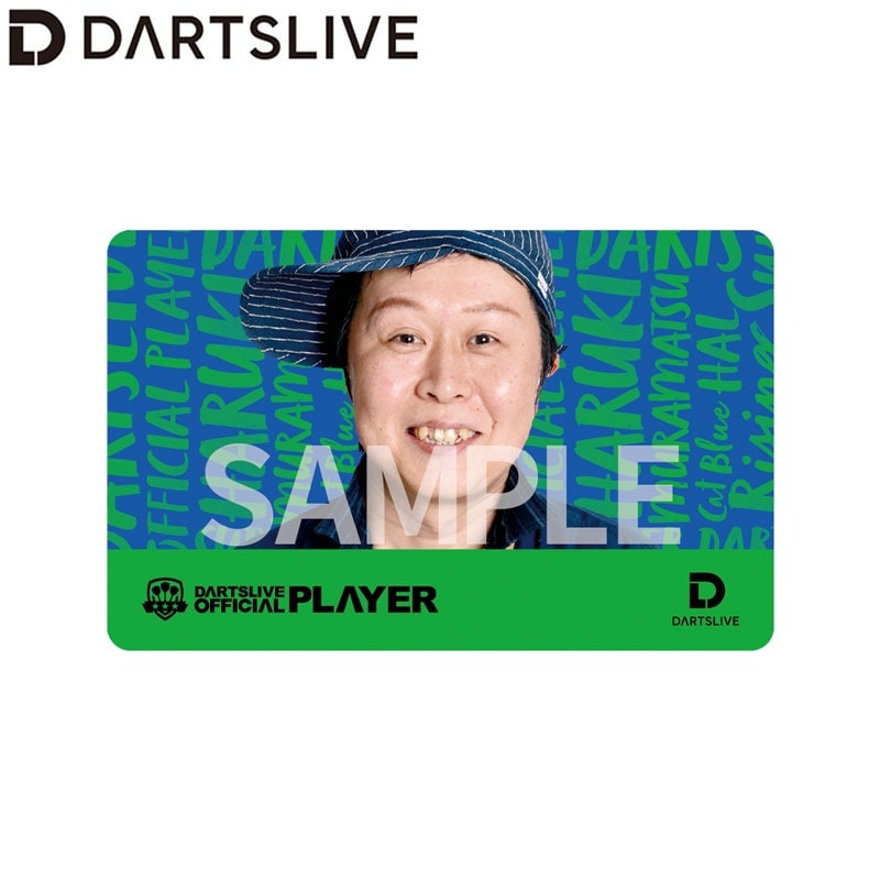 DARTSLIVEカード サイン入り　村松治樹 アクセサリ > ダーツライブカード > DARTSLIVE PLAYER GOODS第六弾