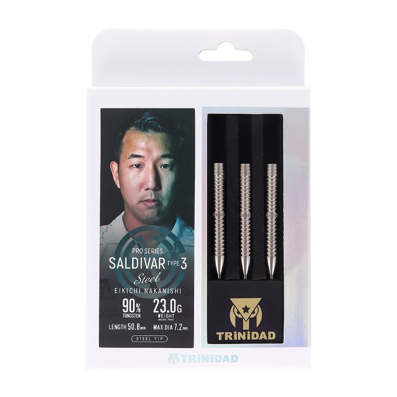 中西永吉TRINIDADトリニダードSALDIVARサルディバル3定価11999 ダーツ バレル TRiNiDAD PRO Saldivar3 中西永吉 選手考案モデル