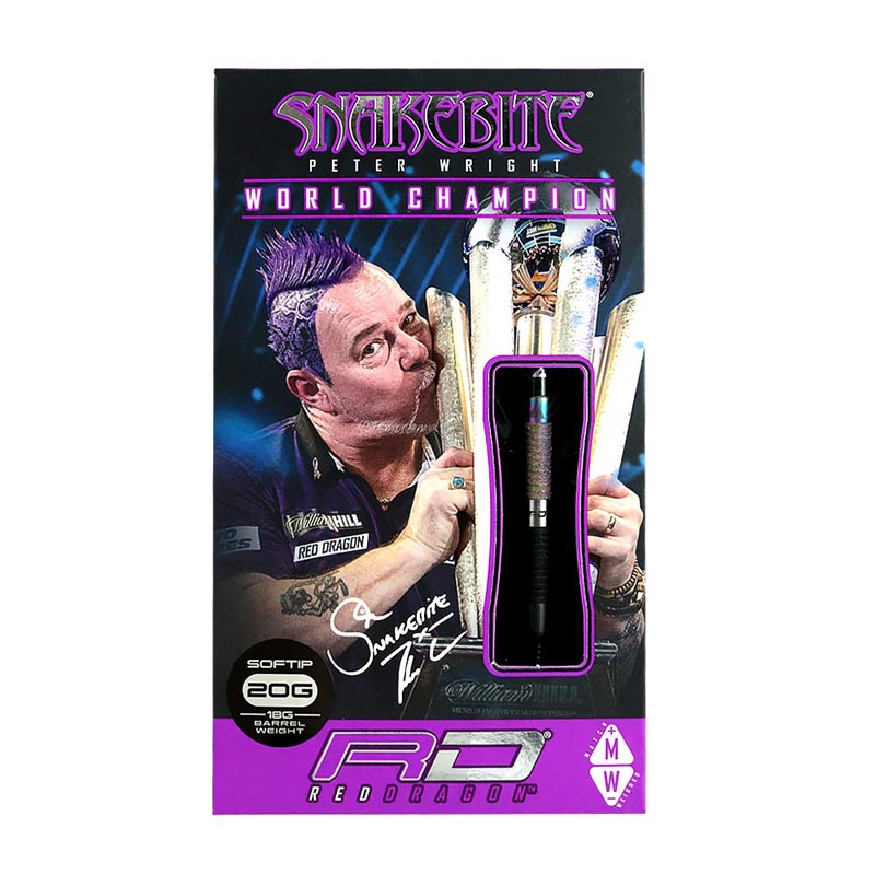 ピーターライト ワールドチャンピオン エディション 20g バレル重量 18g Red Dragon(レッドドラゴン) Peter Wright World Champion Diamond