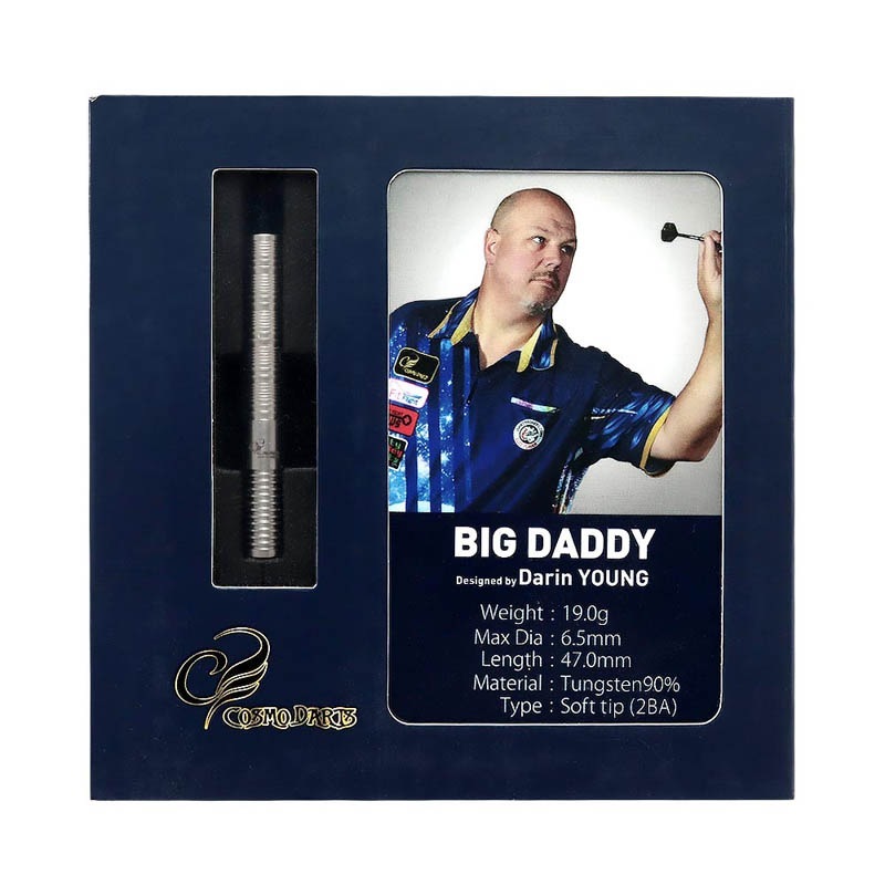 COSMO DARTS BIG DADDY(ビッグダディ) ダレンヤング ダーツ > ソフトダーツ > ブランド【カ行】 > コスモダーツ > COSMO