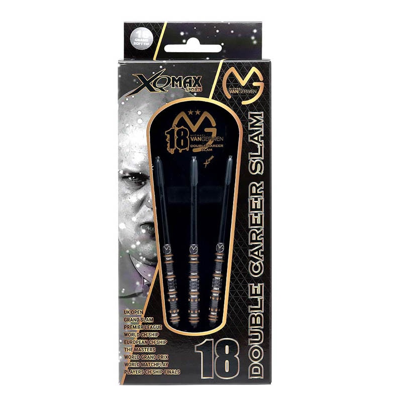 XQ MAX DARTS MVG マイケル・ヴァン・ガーウェン選手モデル 16g XQ Max Michael Van Gerwen MvG Green Demolisher 70% Tungsten Steel