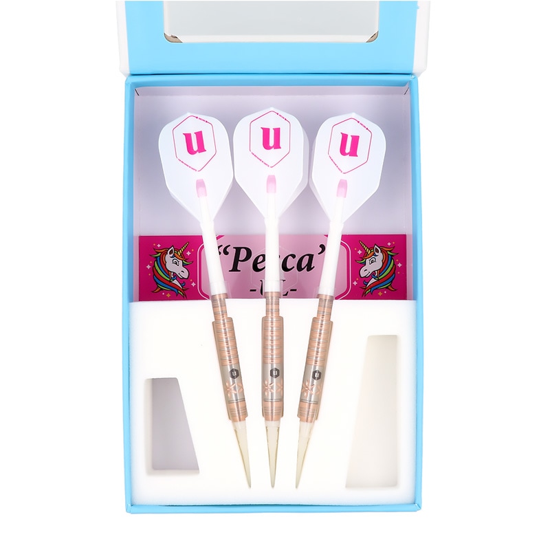 定価17000円 ソフトダーツ ペスカ UL レインボー 林 桃加 プロ バレル【ユニコーン】林桃加モデル ペスカ レインボー UL 20.5g