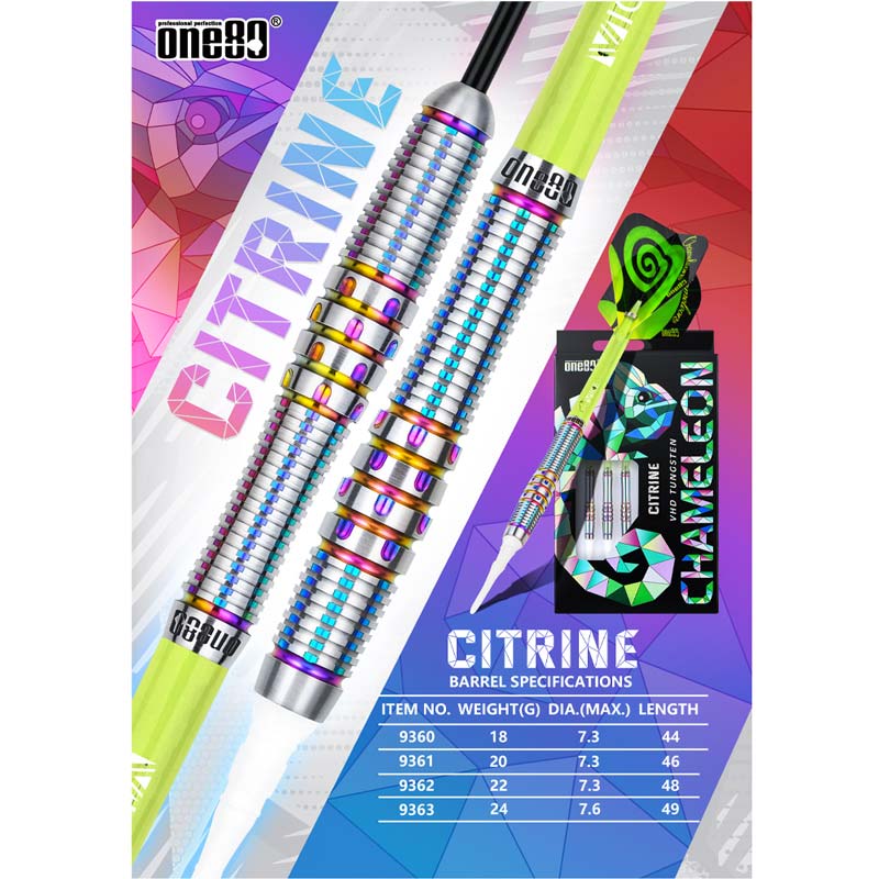 One80 CHAMELEONカメレオン FURCIFERファーシファー 18g ダーツ > ソフトダーツ > ブランド【ワ行】 > ワンエイティ