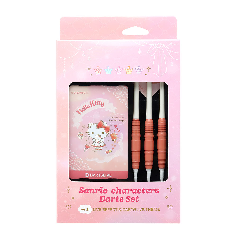 ダーツライブカード　ハローキティ　シナモロール3枚セット 楽天市場】ダーツセット Sanrio characters with DARTSLIVE CARD