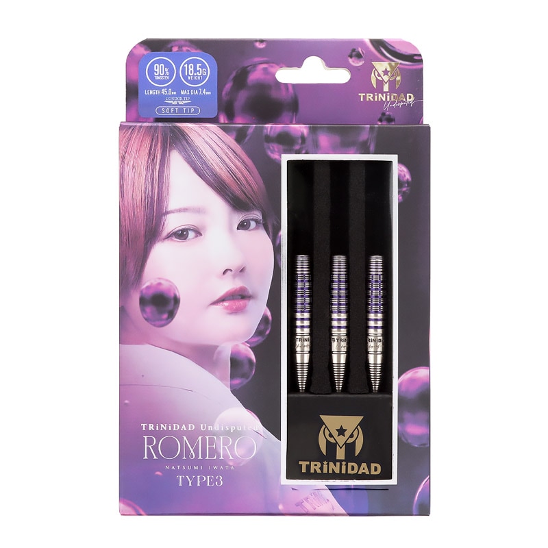 ダーツ TRiNiDAD THE  ROMERO Type3トルピード TiTO限定】ダーツ バレル TRiNiDAD Romero3 ST TiTO LIMITED 岩田夏海