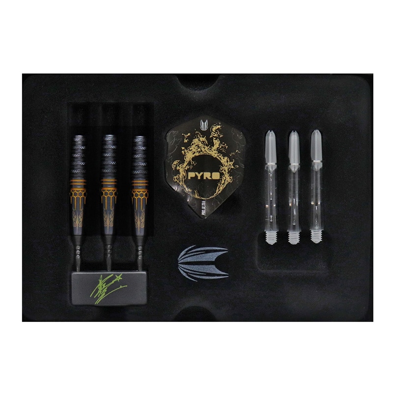 【廃盤激レア】ダーツ　ターゲット　PYRO BLAZING SHADOW target】PYRO BLAZING SHADOW STEEL ターゲット パイロ ブレイジング