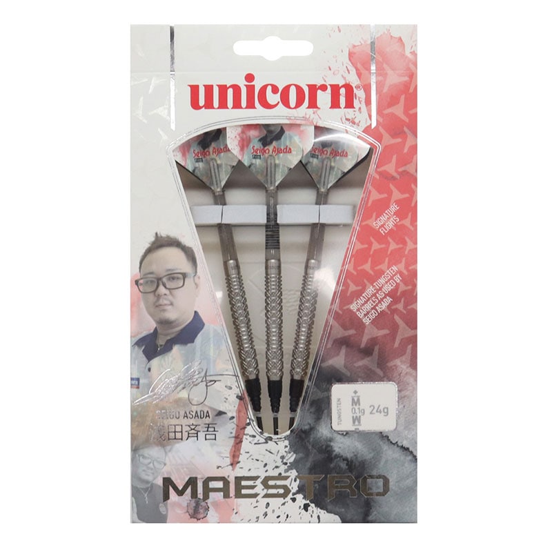 浅田斉吾 Unicornユニコーン MAESTROマエストロ3 定価13000円 ダーツ > ハードダーツ > ブランド【ヤ行】 > ユニコーン > unicorn