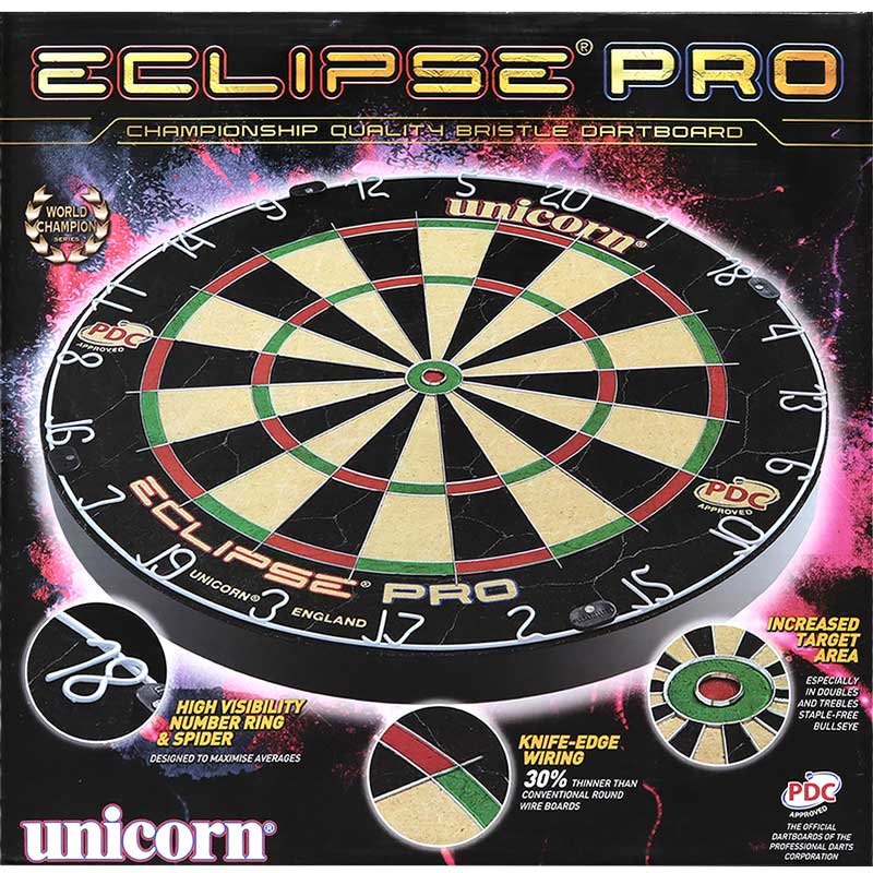 unicorn RADIUS ダーツボード PDCロゴ入り ダーツ unicorn ダーツボード サラウンド SOLAR ILLUMINATE | ダーツ