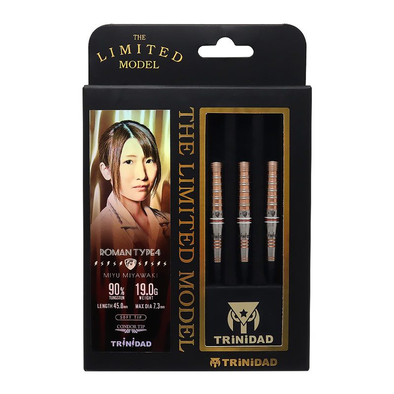 【新品未使用送料込み】TRINIDAD ROMAN Type4 ダーツ＆カード ダーツ > ソフトダーツ > ブランド【タ行】 > トリニダード > PRO