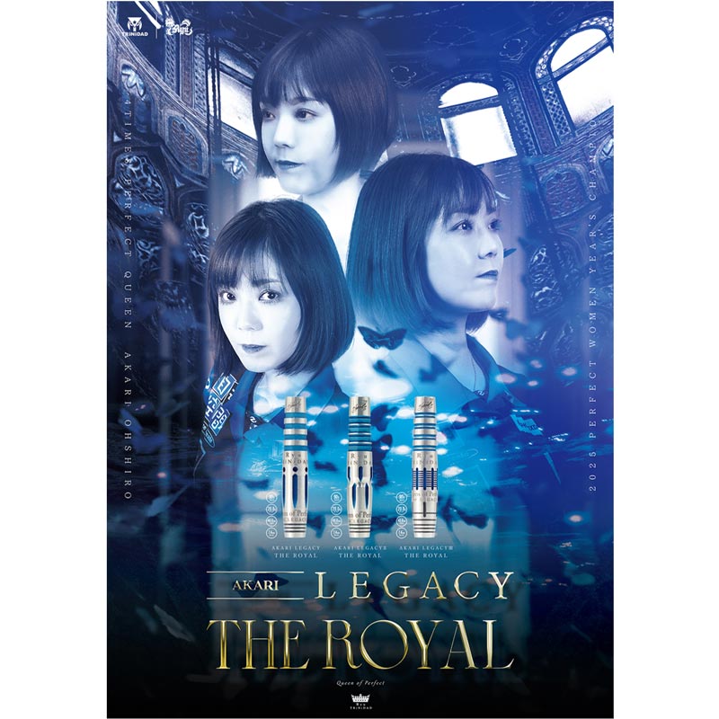 TRINIDAD AKARI LEGACY III 大城明香利 エスダーツ限定 バレル【トリニダード×リュウダーツ】AKARI レガシー 大城明香利モデル