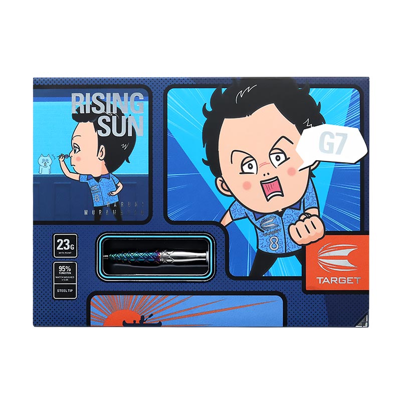 村松治樹モデル TARGET RISING SUN G7 20g定価15800円 ダーツ > ハードダーツ > ブランド【タ行】 > ターゲットジャパン