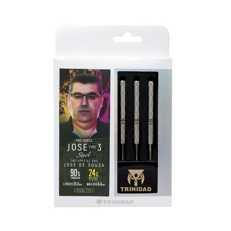 TRINIDAD ZERO ダーツ 3本セット 22g トリニダード ダーツ ホセ タイプ3 初回限定 TRiNiDAD soft darts Jose