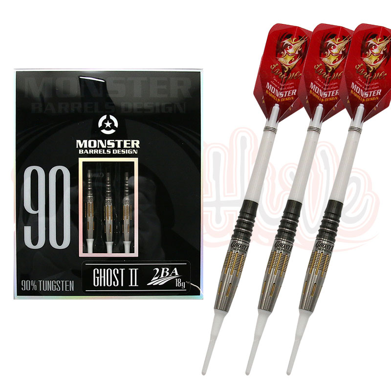 Monster ゴースト　座波常輝 ダーツバレル【モンスター】ゴースト3 座波常輝モデル スティール 22g