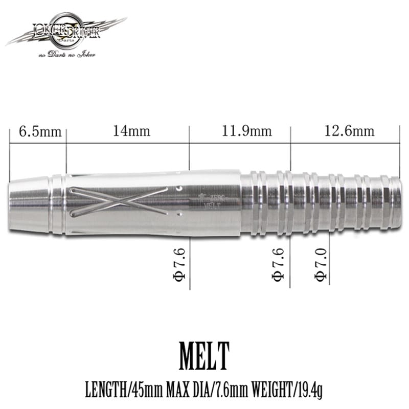 ジョーカードライバー　メルト　バレル 楽天市場】【送料無料】ダーツ バレル【ジョーカードライバー】零-ZERO