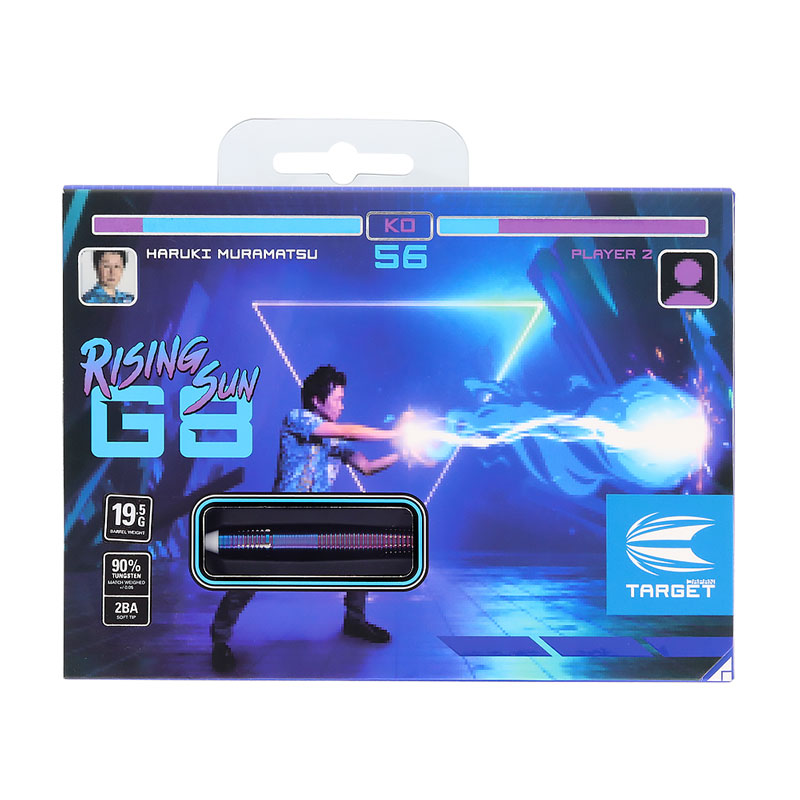ライジングサン RISING SUN G8 2BA SOFT TIP 村松治樹 バレル【ターゲット】ライジングサン G8 村松治樹モデル 2BA 210352