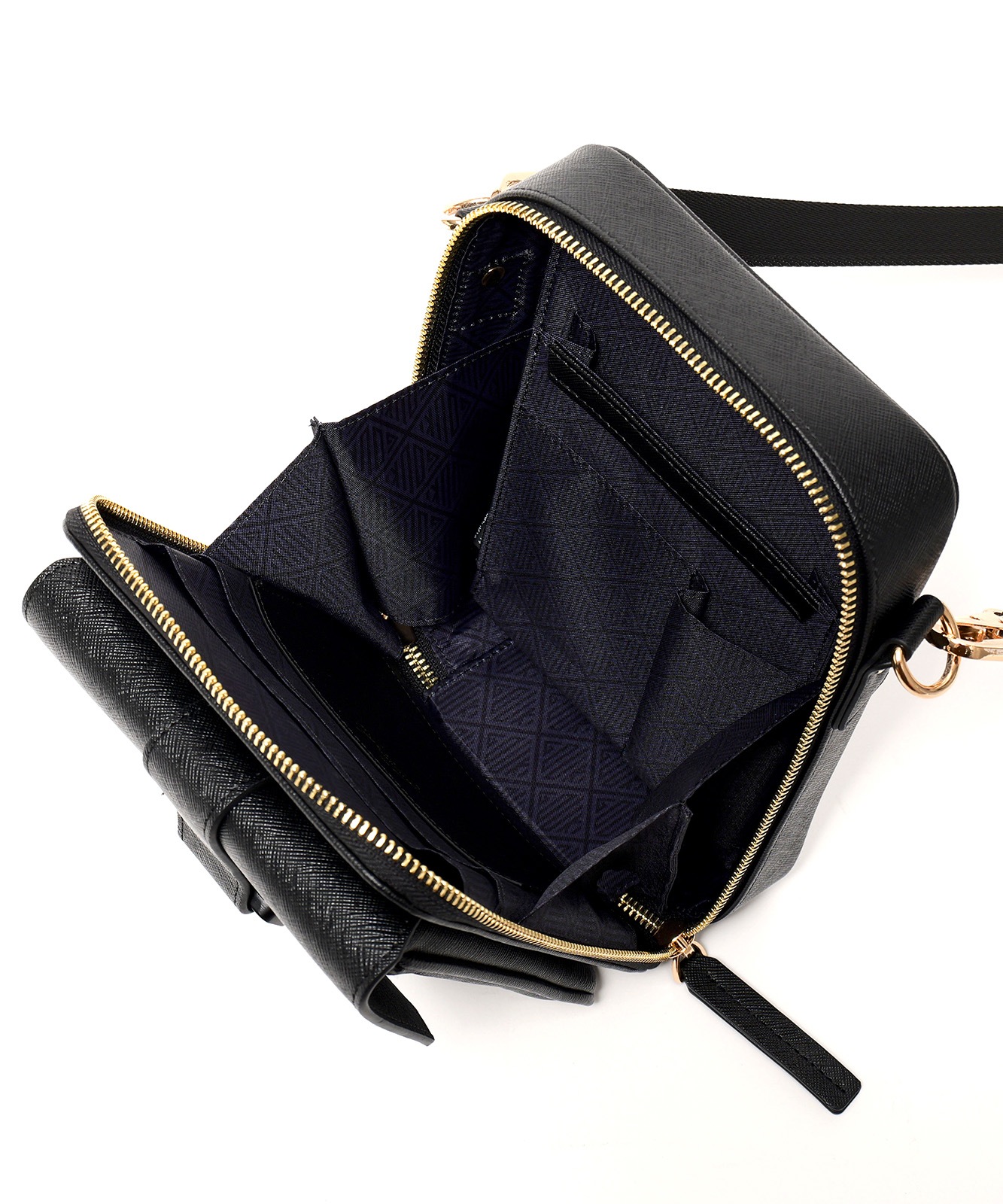 DEVICE × GOUKIコラボ】ゴールドカラーバックル ショルダーバッグ DSG25072