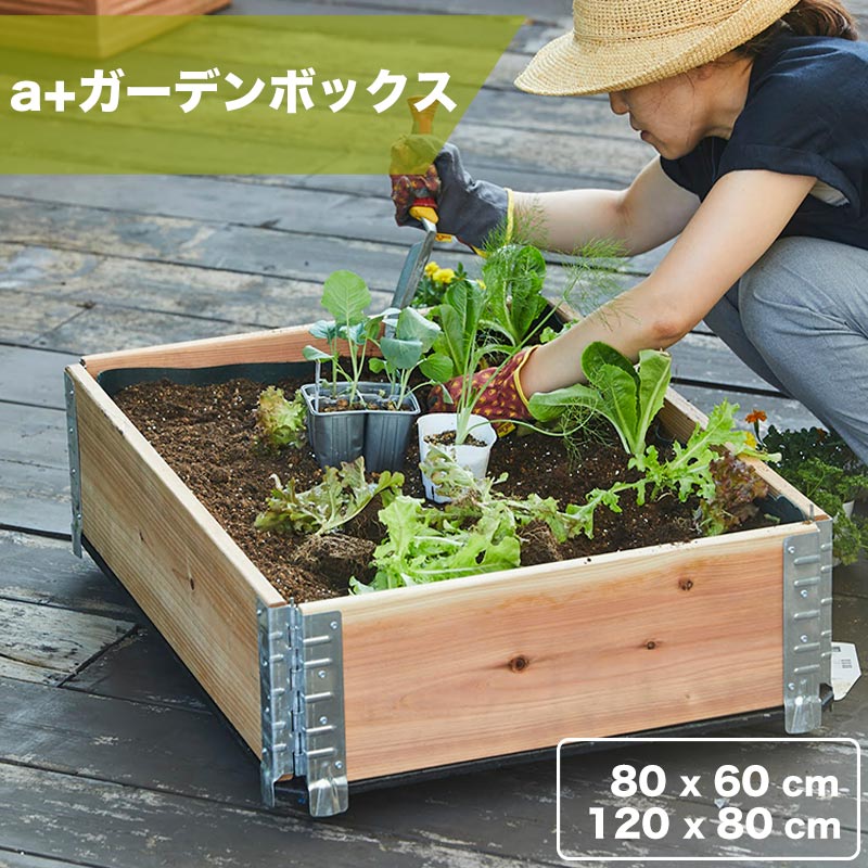 a+ガーデンボックス ナチュラル・ブラック｜d'weL