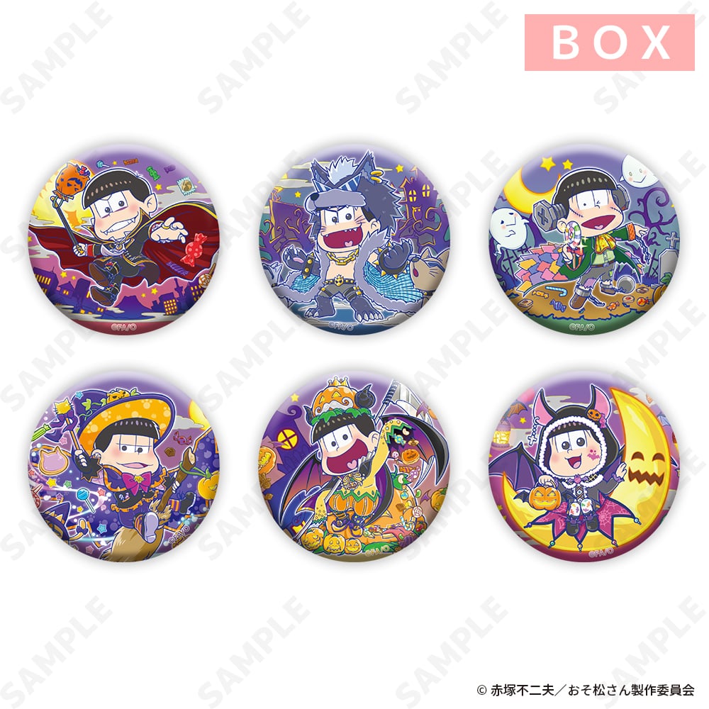 予約販売】パズ松さん ハロウィン トレーディング缶バッジ | キャラ