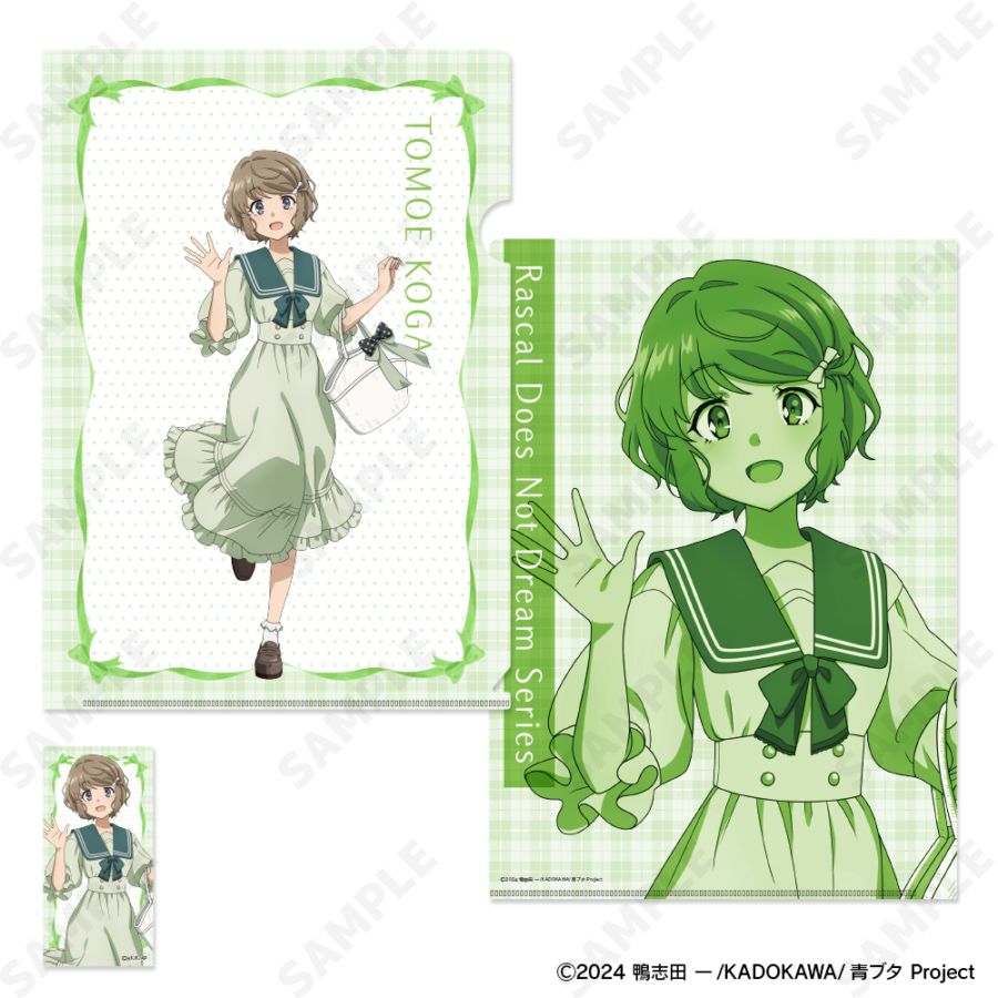 予約販売】青春ブタ野郎シリーズ クリアファイル＆ステッカーセット 3