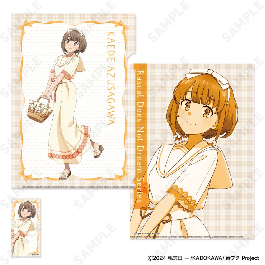 予約販売】青春ブタ野郎シリーズ クリアファイル＆ステッカーセット 2