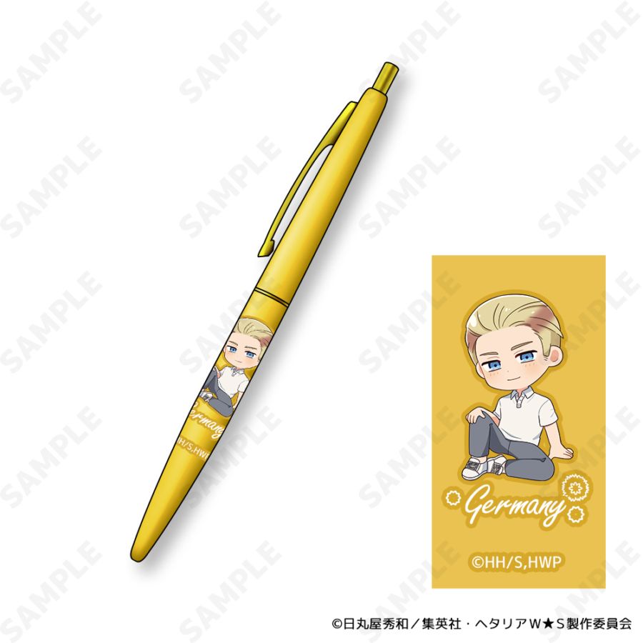 予約販売】 ヘタリアWorld☆Stars クリックゴールド ボールペン 2