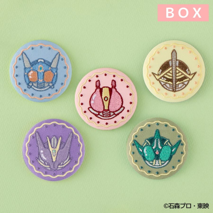 予約販売】仮面ライダー電王 トレーディング刺繍缶バッジ[ギンガム