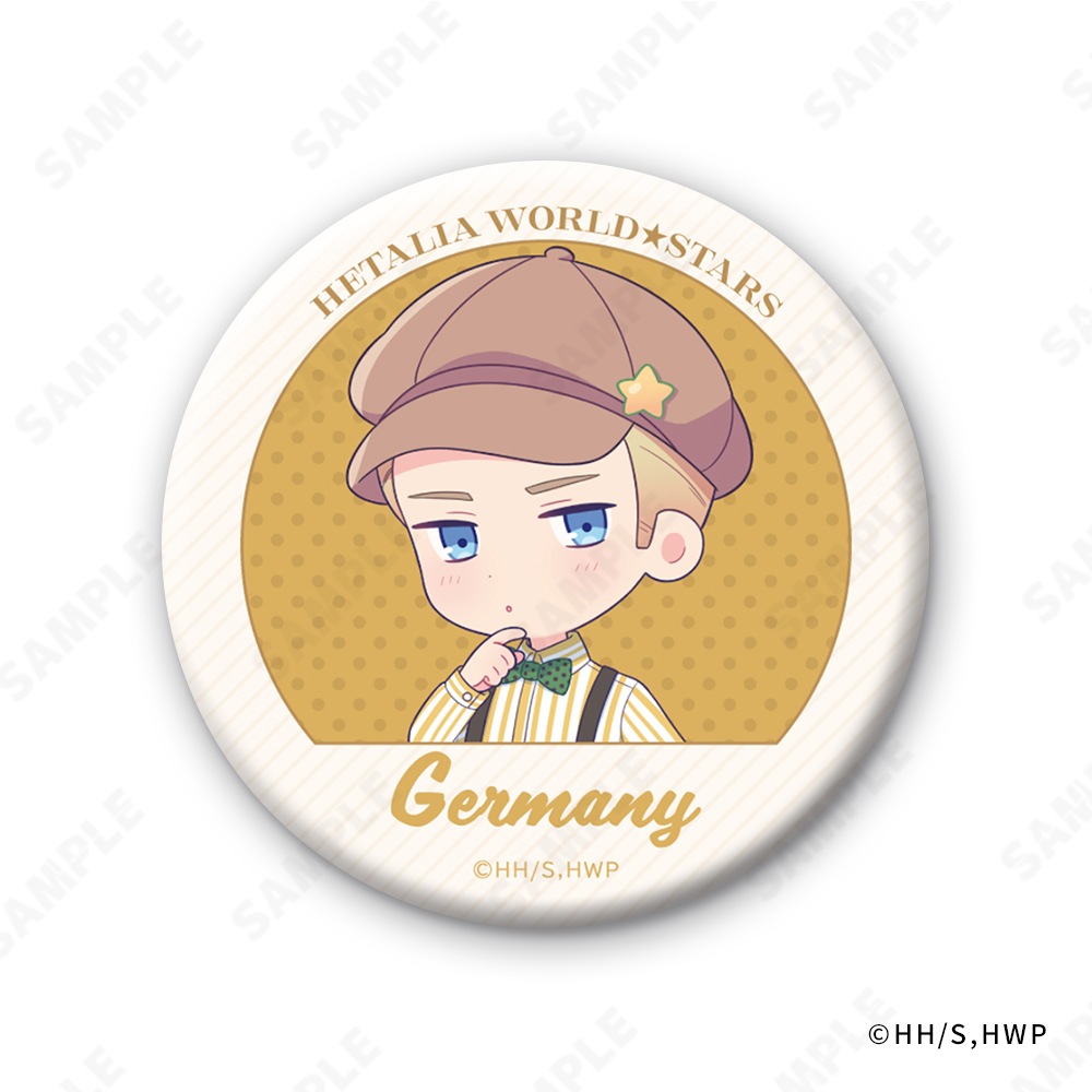 予約販売】ヘタリアWorld☆Stars トレーディング缶バッジ（単品