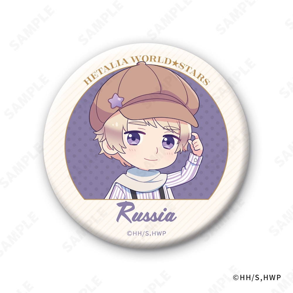 予約販売】ヘタリアWorld☆Stars トレーディング缶バッジ（単品