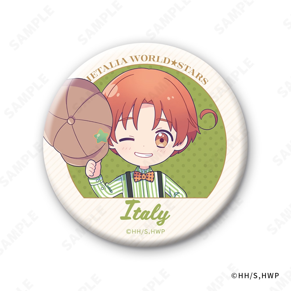 予約販売】ヘタリアWorld☆Stars トレーディング缶バッジ ～Suspenders