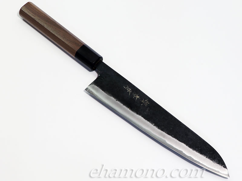 堺孝行 青二鋼 黒打和牛刀210