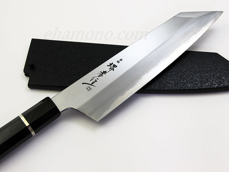 堺孝行 焔 （ほむら） 青二鋼 切付牛刀（剣型牛刀）225