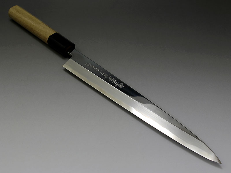 堺孝行 青二鋼鏡面研 柳刃240