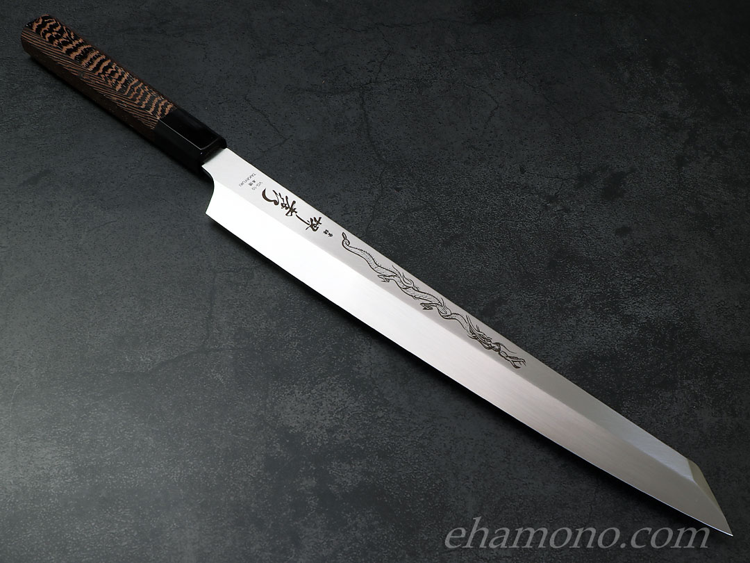 堺孝行 V金10号（VG10）本焼昇竜 飛燕切付柳刃300