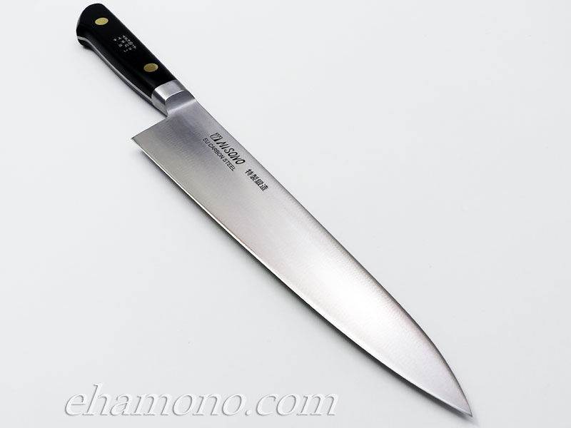 ミソノ EUカーボンスウェーデン鋼 牛刀210 ツバ付